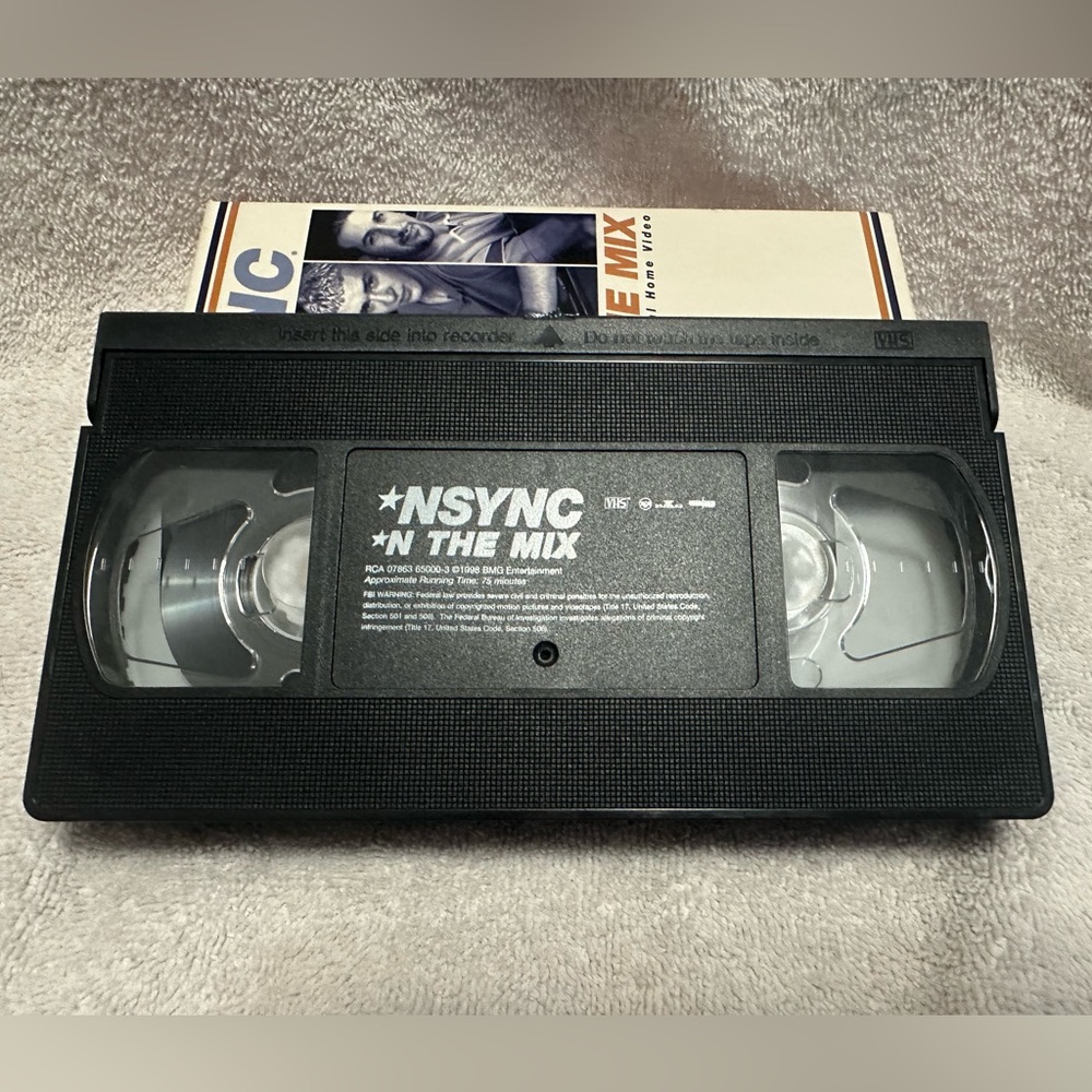 NSYNC 'N The Mix Official Home Video VHS Tape - Picture 5 of 6